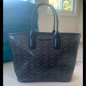 Michael Kors Jodie Small Logo Jacquard Tote